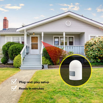 500Ft Range Security Sensors & Alarms, 2 Count
