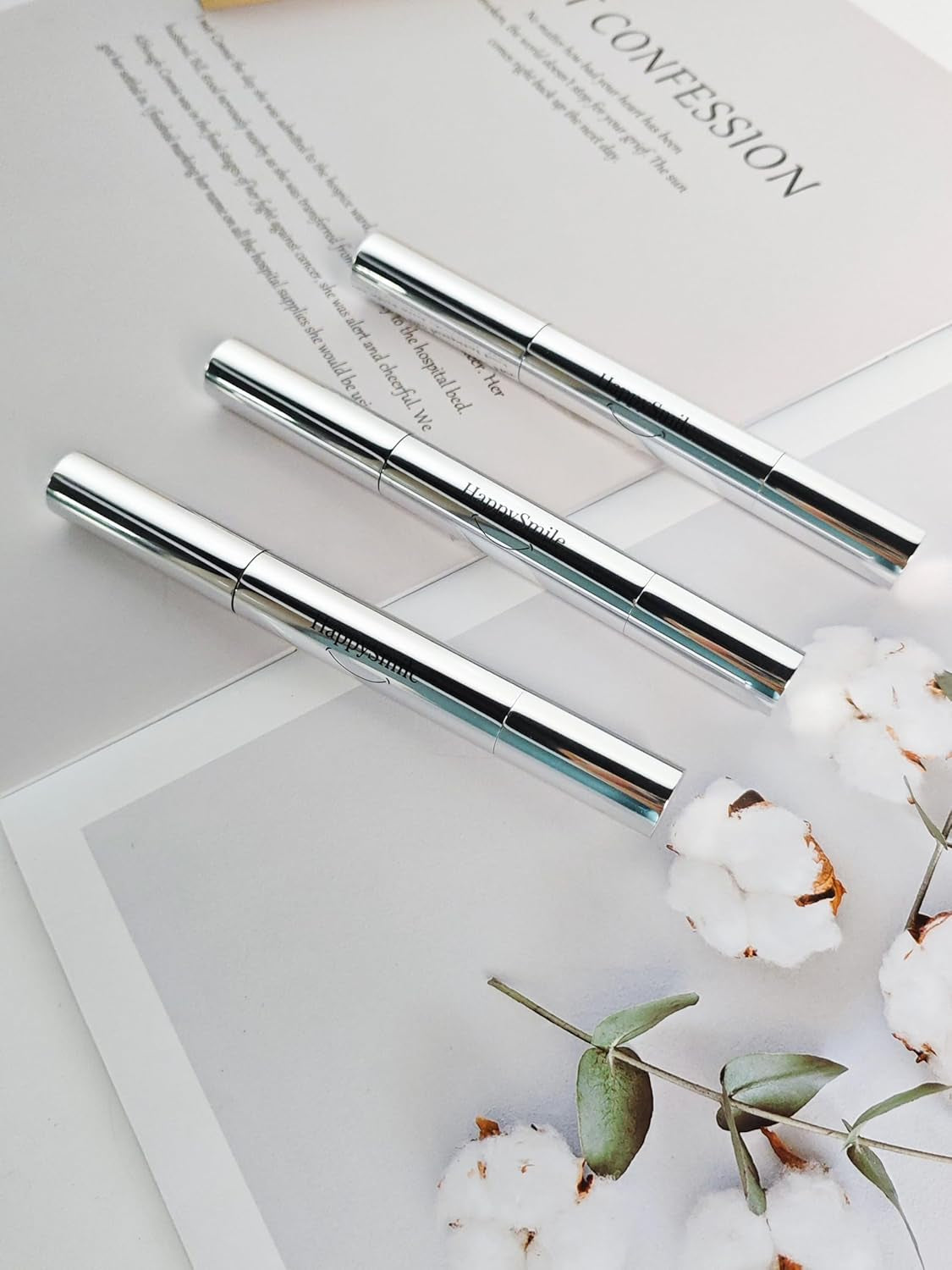 Teeth Whitening Pen Set of 3, Gentle on Sensitive Teeth | Achieve a Brighter Smile, Easier than Strips or Other Whitening Kits, Professional Results